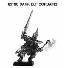 1995 Dark Elf Corsair Marauder Miniatures 8510c1 - metal